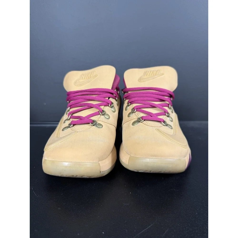 NIKE KD VI 6 EXT QS Men 8 WHEAT BROWN RASPBERRY BLUE GUM 639046-900 KEVIN DURANT